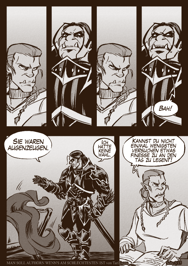 Comic: Man soll aufhörn wenn's am schlechtesten ist 4