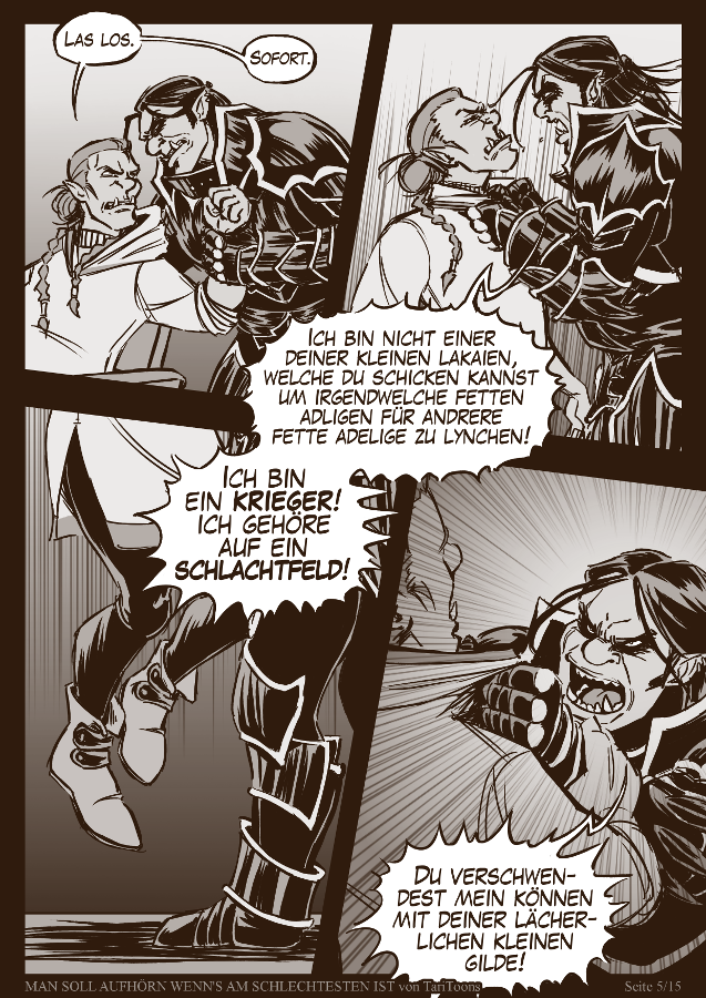 Comic: Man soll aufhörn wenn's am schlechtesten ist 6