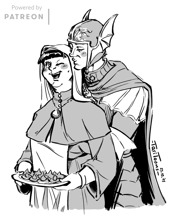 Illustration: Baldur's Gate Doodles (mal wieder :P) 1