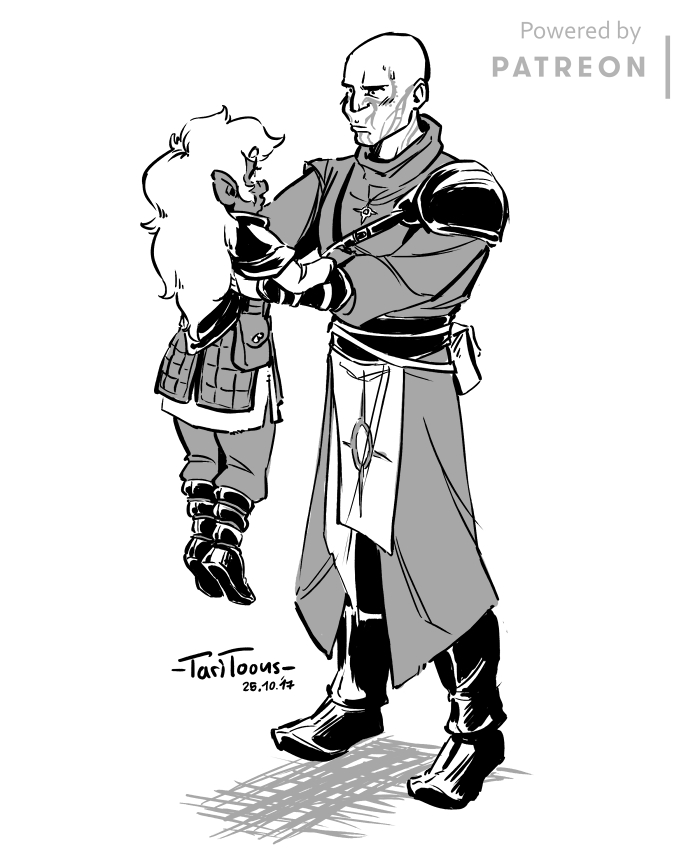 Illustration: Baldur's Gate Doodles (mal wieder :P) 2
