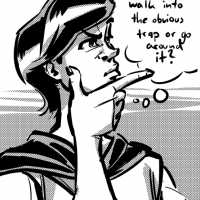 Illustration: Lone Wolf 7