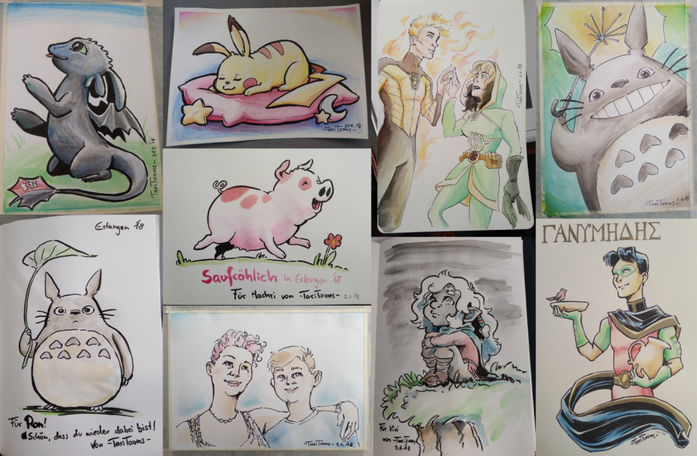 Illustration: Comic Salon Erlangen 1