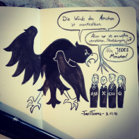Illustration: Inktober 2018 - Woche 1 3