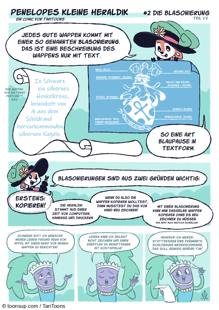 Comic: Penelopes Kleine Heraldik 2