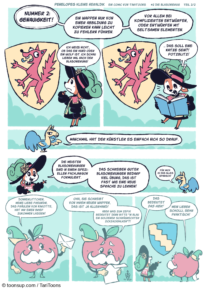 Comic: Penelopes Kleine Heraldik 3