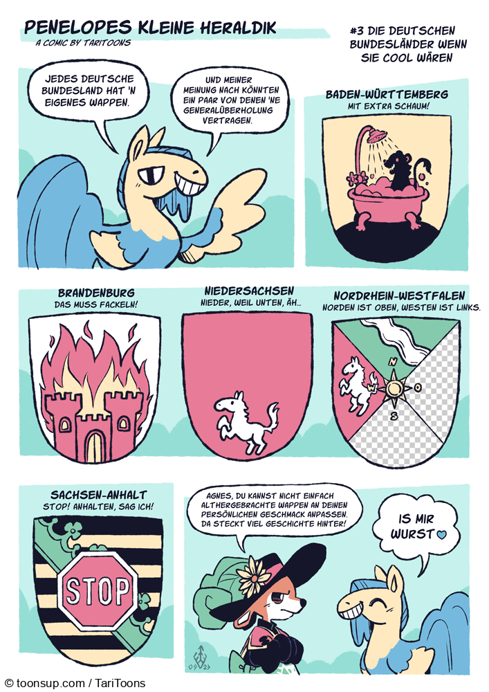 Comic: Penelopes Kleine Heraldik 4