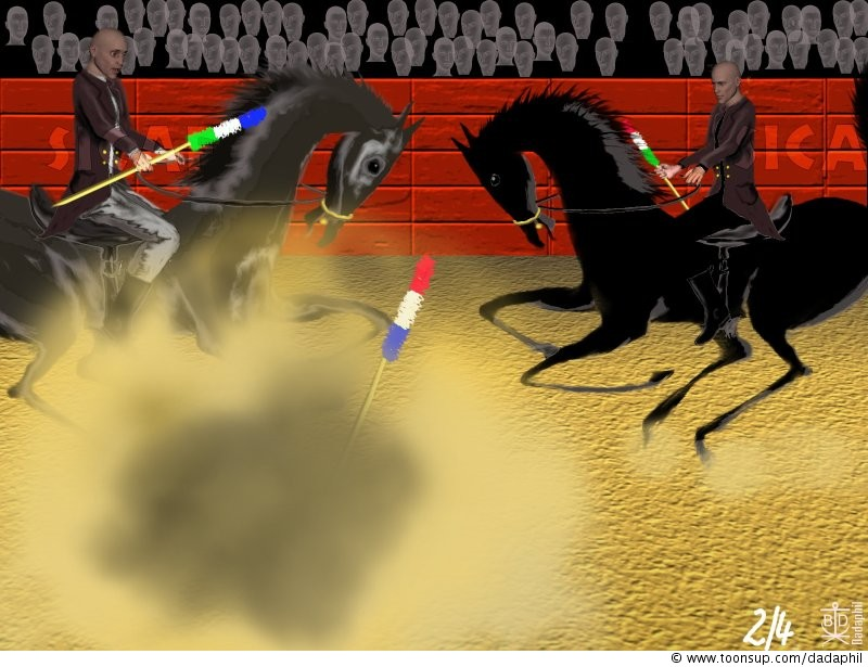 Comic: Bullfight - Stierkampf 2