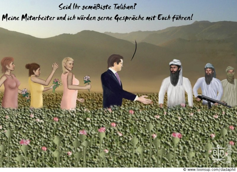 Cartoon: Gespräche 1