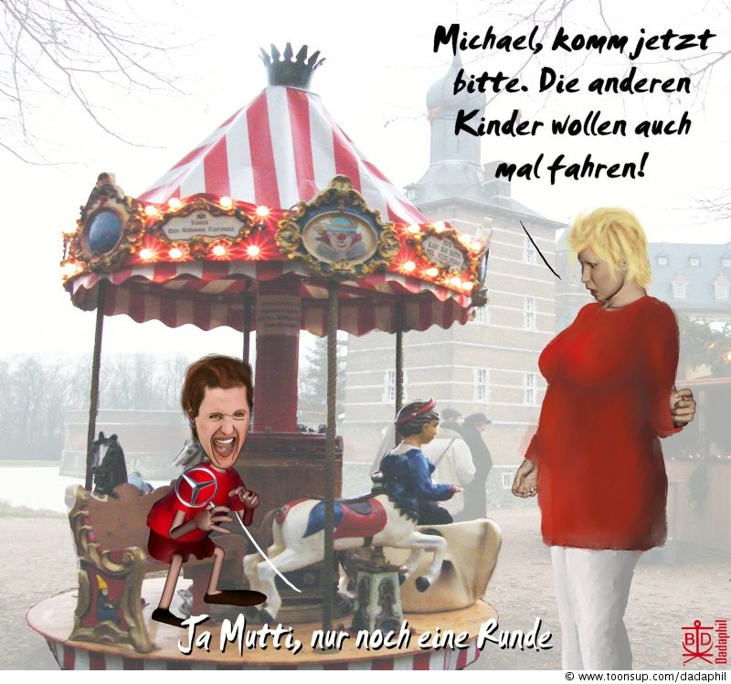 Cartoon: Schumacher comeback 1