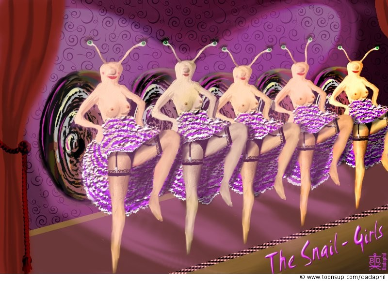 Cartoon: Snail Girls 1