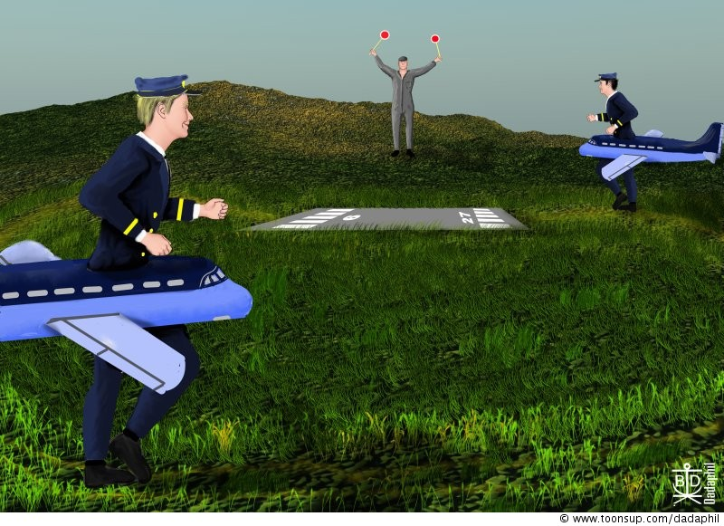 Cartoon: Basic Training - Grundausbildung 1