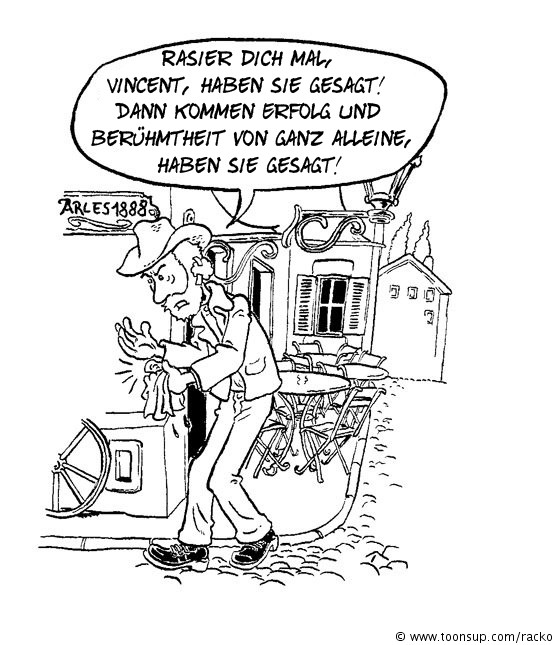 Cartoon: Van Gogh 1
