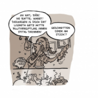 Beim Metzger ist der Bär los (4)