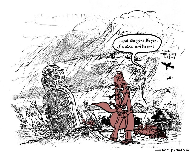 Cartoon: Nicht sein Tag 1