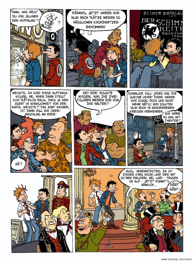 Comic: Lost & Broken: ...kaufen sich Popcorn und gehen ins Kino 1