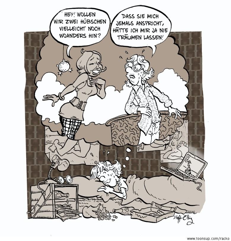 Cartoon: Traum 1
