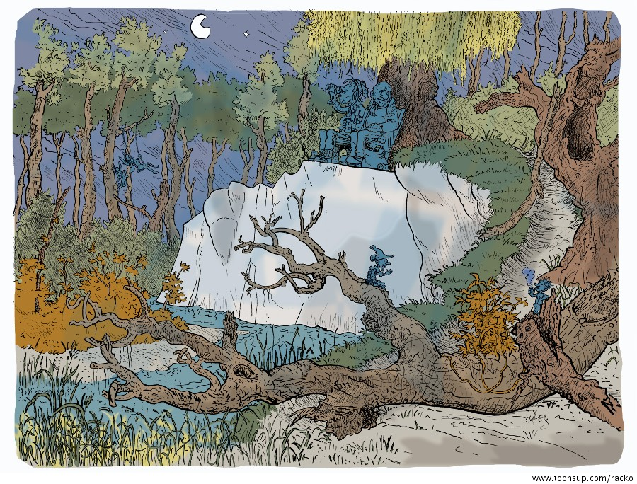 Illustration: Waldbierbowle 1
