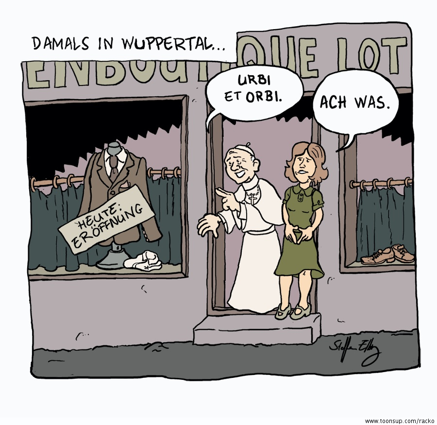 Cartoon: Erwin Lottemanns Pläne 1