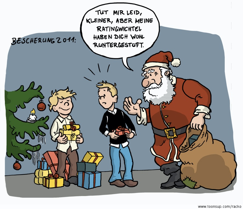 Cartoon: Bescherung 2011 1