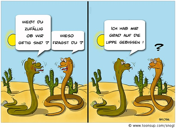 Cartoon: Giftig? 1