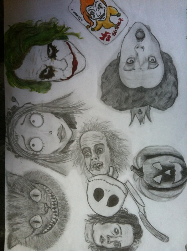 Other: Thema köpfe-Tim Burton 1