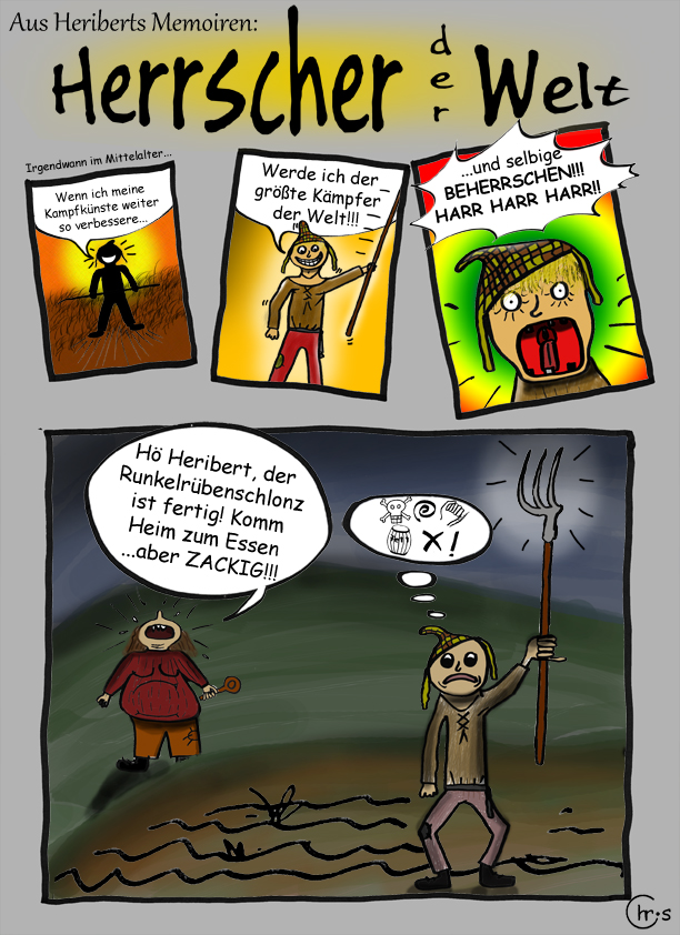 Comic: Aus Heriberts Memoiren: Herrscher der Welt 1