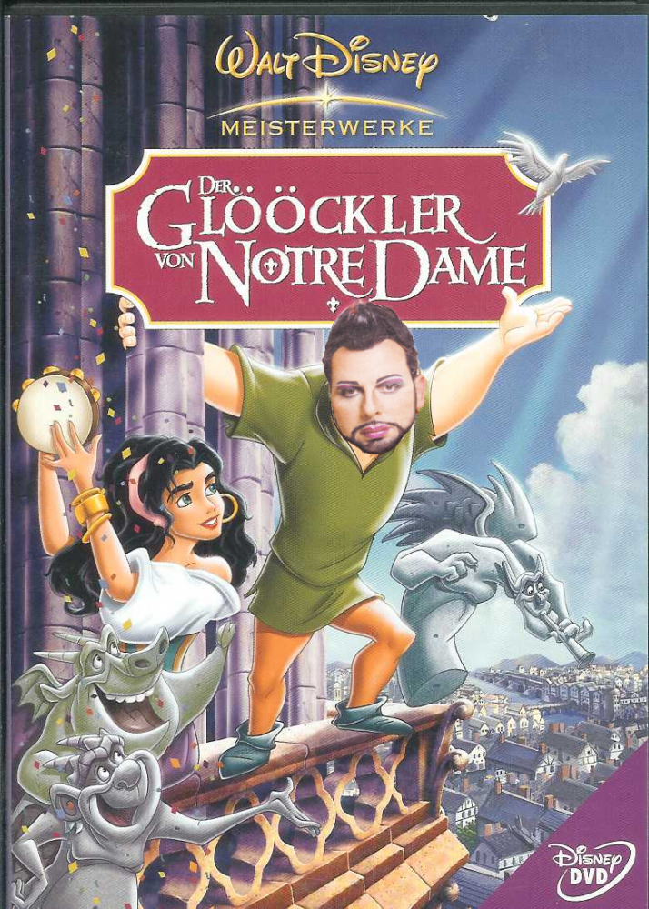 Cartoon: Der Glööckler von Notre Dame 1