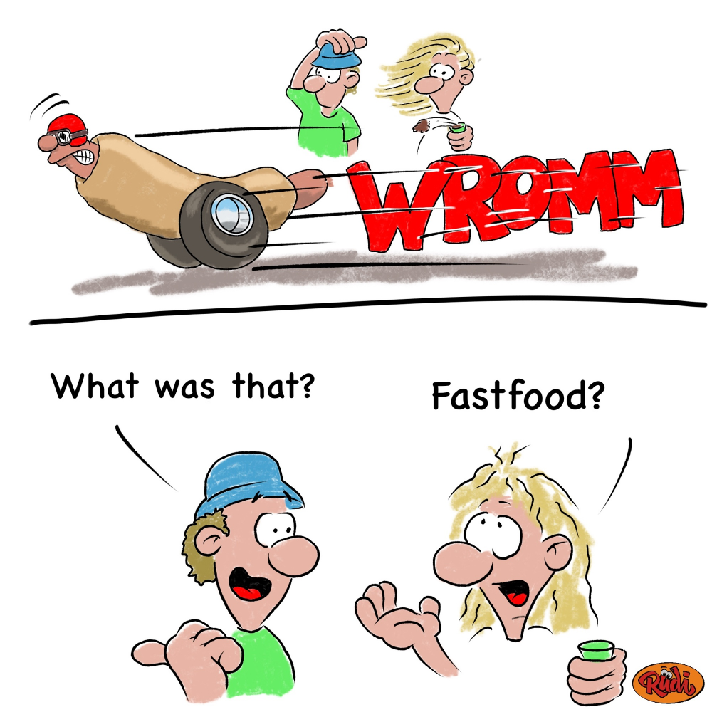 Cartoon: Fast food 1
