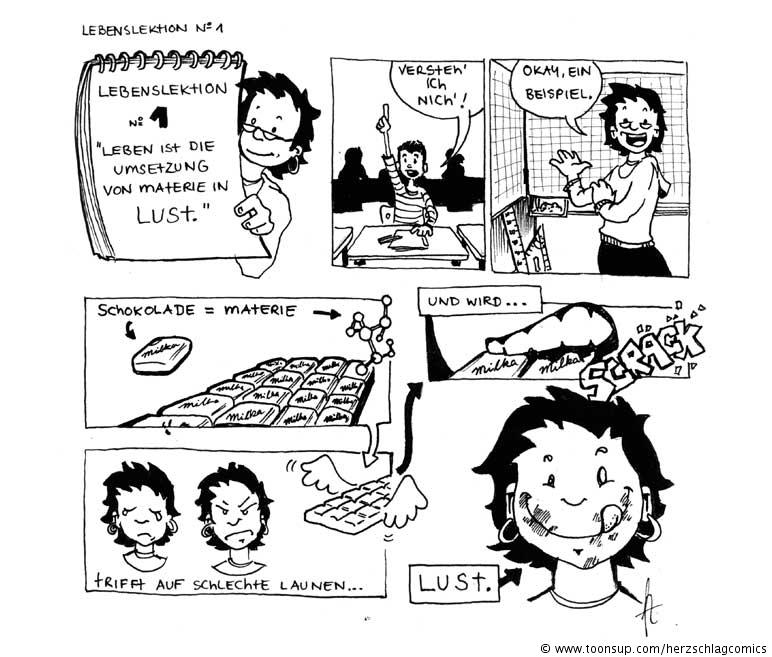 Comic: Aus Materie wird Lust... 1