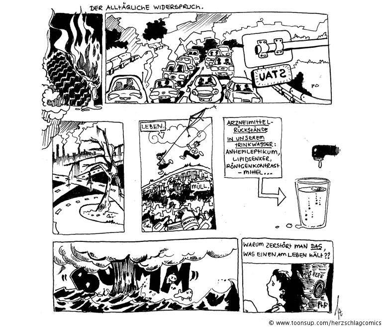 Comic: Der alltägliche Widerspruch 1