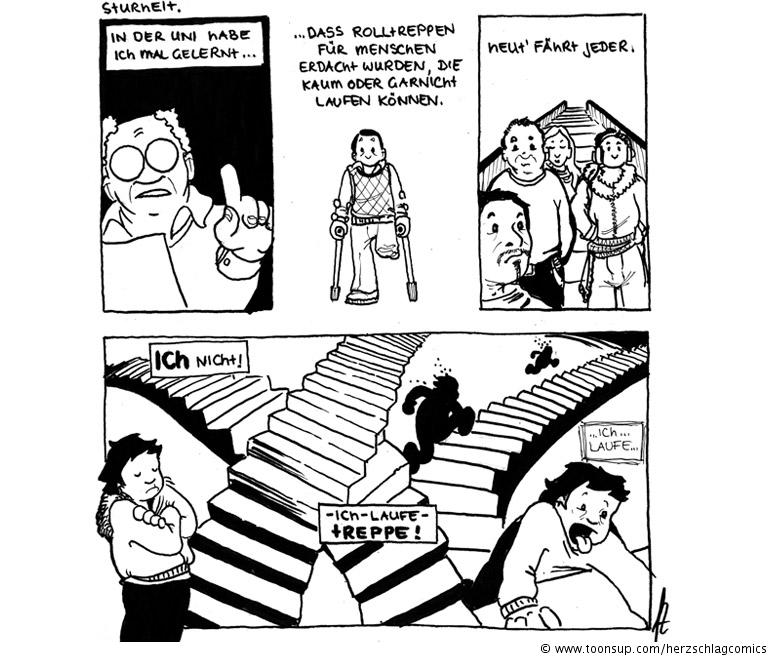 Comic: Sturheit 1