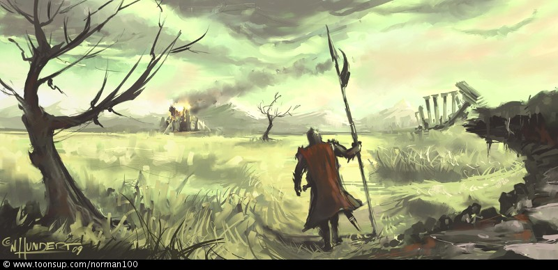Concept Art / Character Design: Lanzenträger ;-) 1