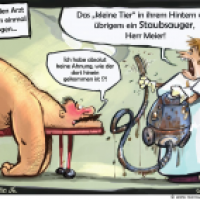 Den Arzt eiskalt anlügen...