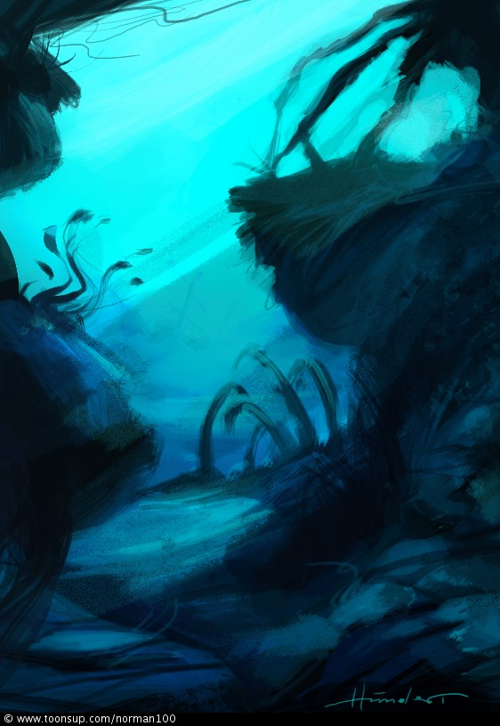 Concept Art / Character Design: Concept Art, Underwater 1
