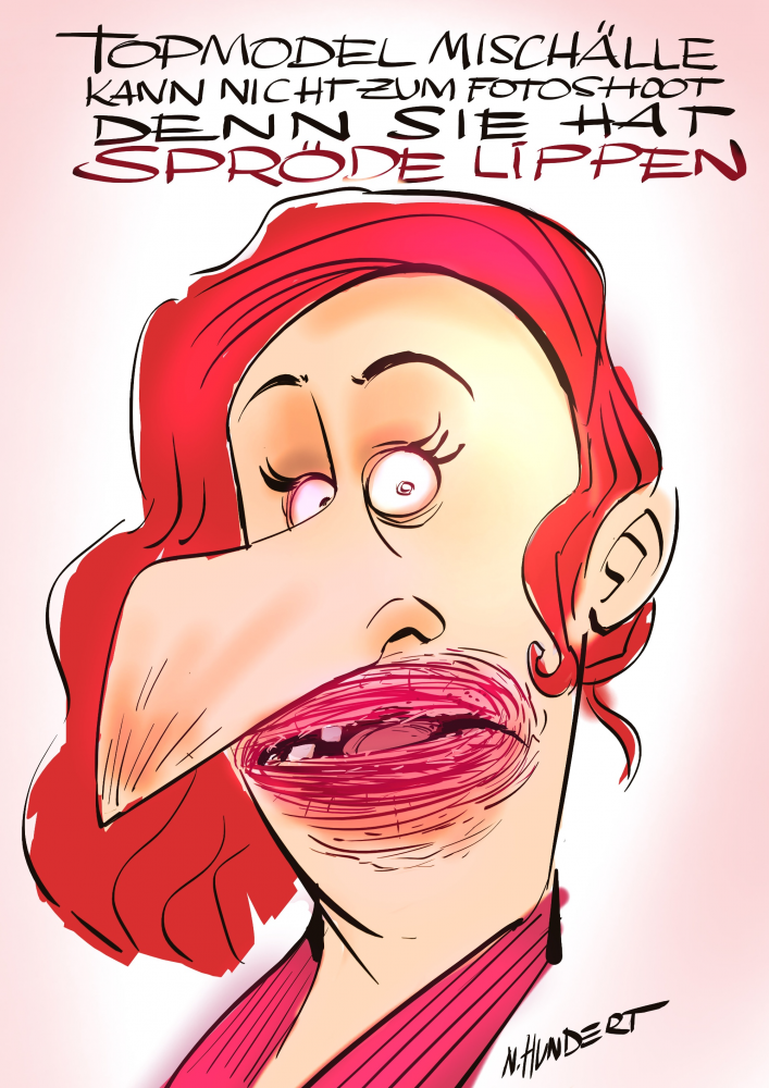 Cartoon: Topmodel Mischälle 1