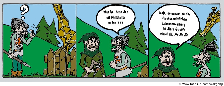 Comic: neulich bei uns im Histotaintmentpark 1