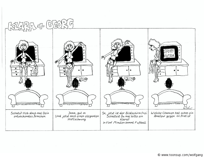 Comic: Klara und Georg 1