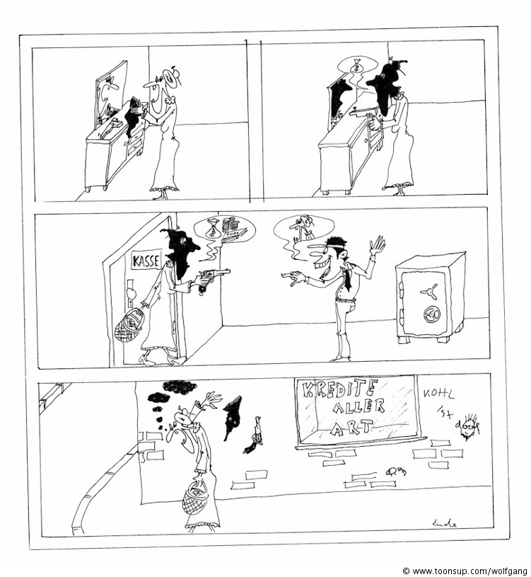 Comic: Oma Schulze 1