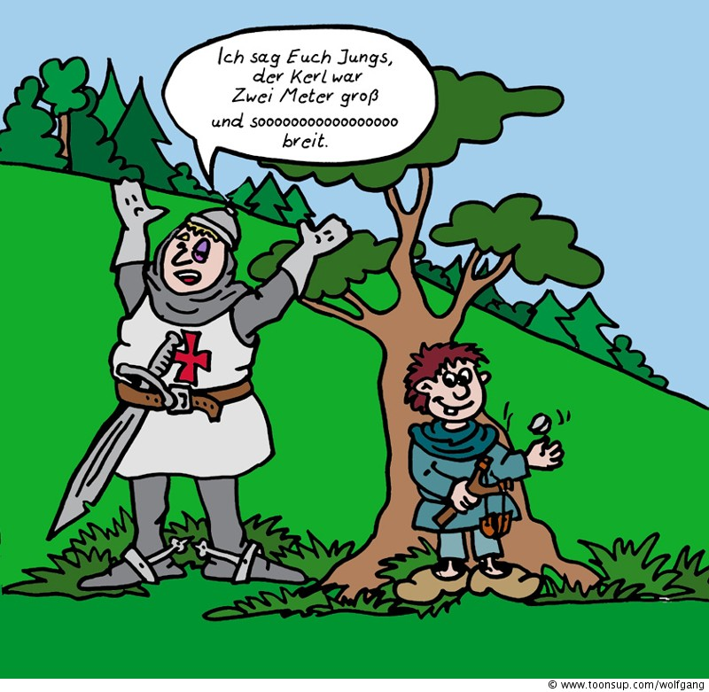 Cartoon: Veilchen ? 1
