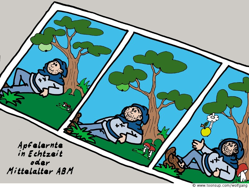 Comic: ABM im Mittelalter 1