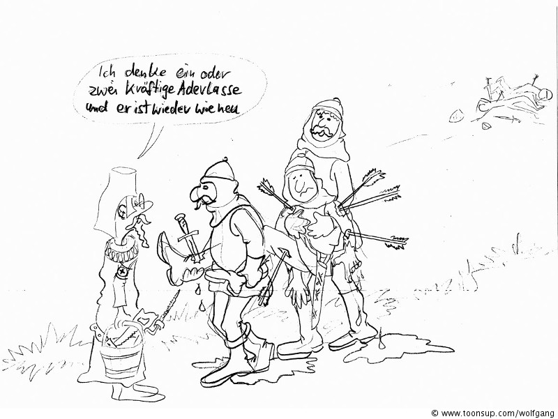 Cartoon: Der Medicus 1