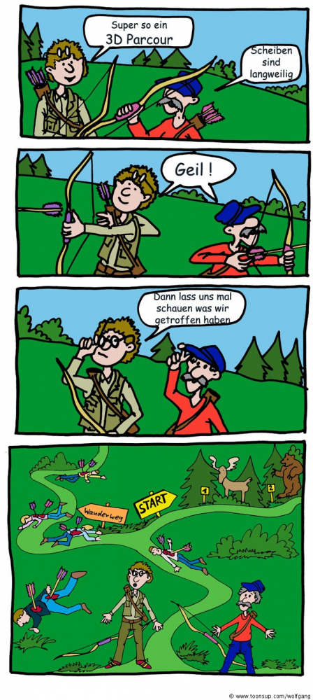 Comic: 3D Parcour 1