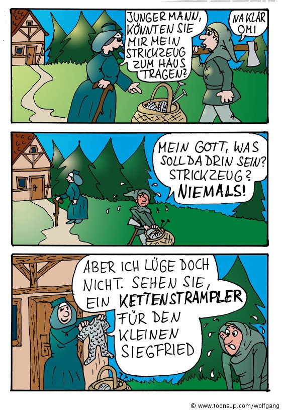 Comic: Mittelalter-Strickzeug 1