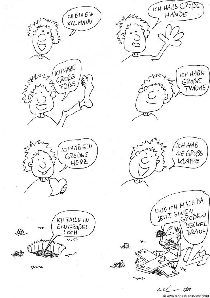 Comic: XXL Mann 1