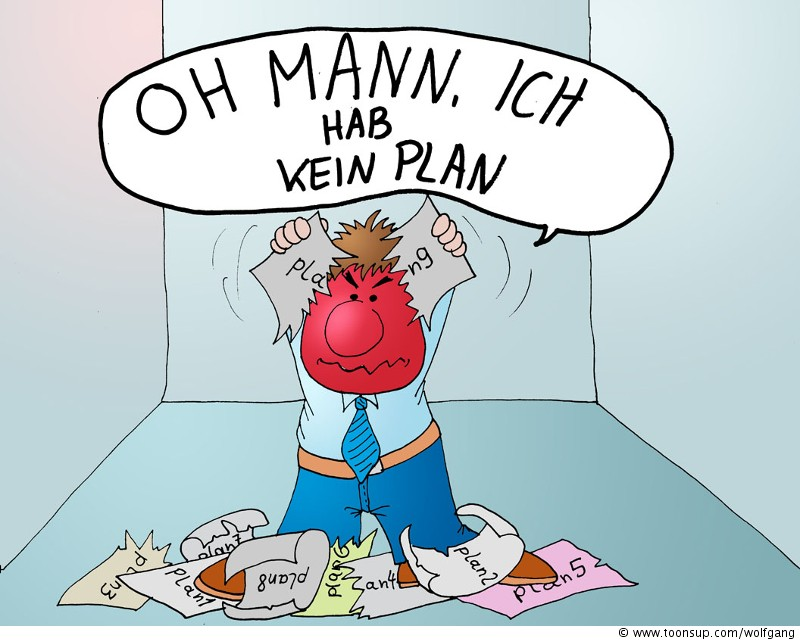 Cartoon: plan ? 1