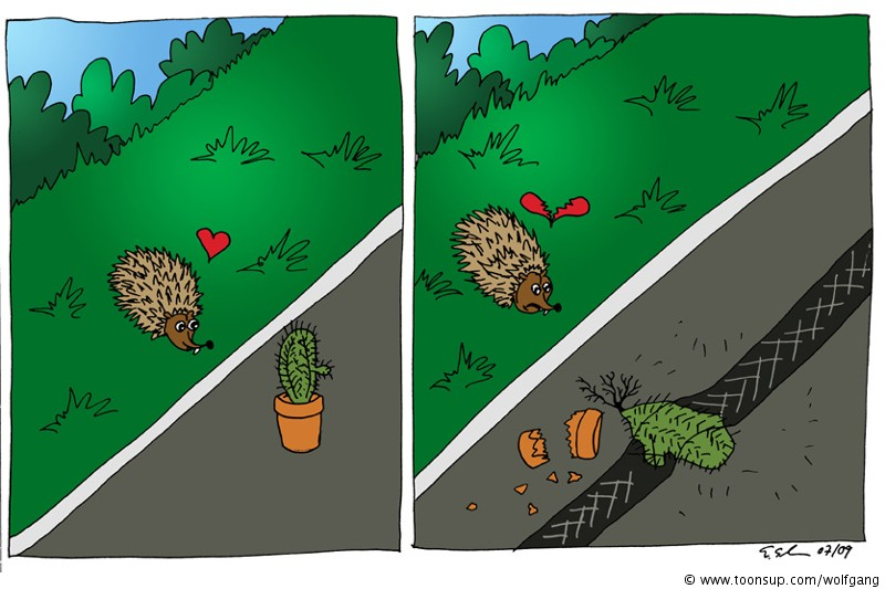 Cartoon: kurze Affäre 1