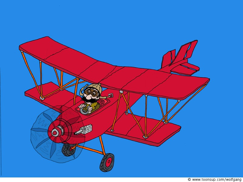 Illustration: Doppeldecker 1