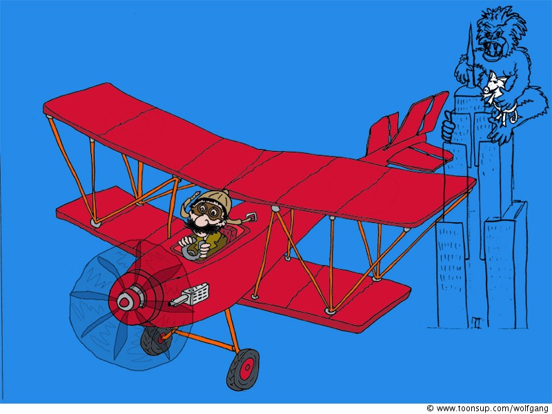 Illustration: Doppeldecker 2