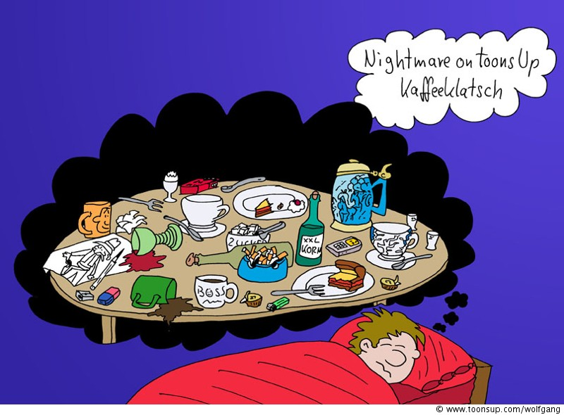 Illustration: Nightmare Kaffeeklatsch 1