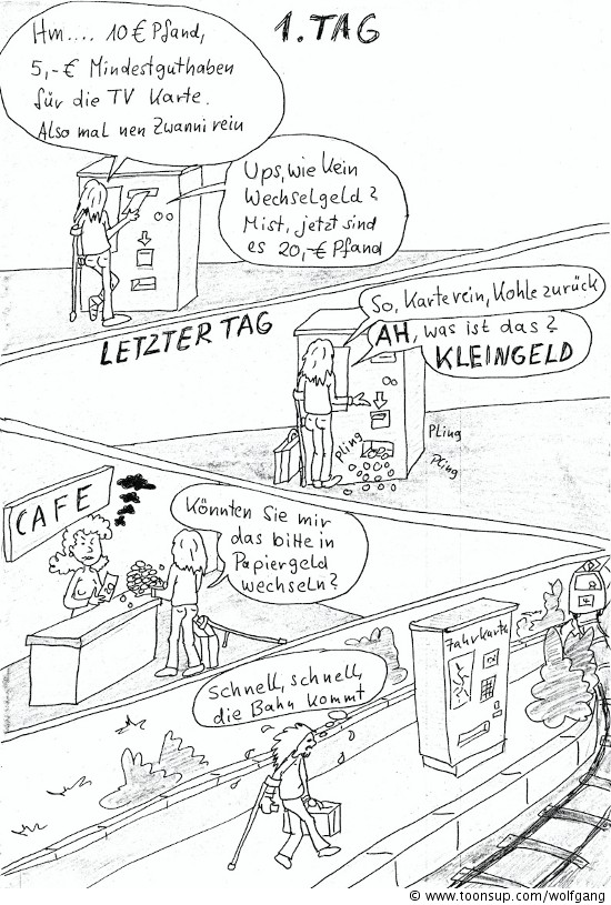 Comic: Tja, Heimweg KH 1